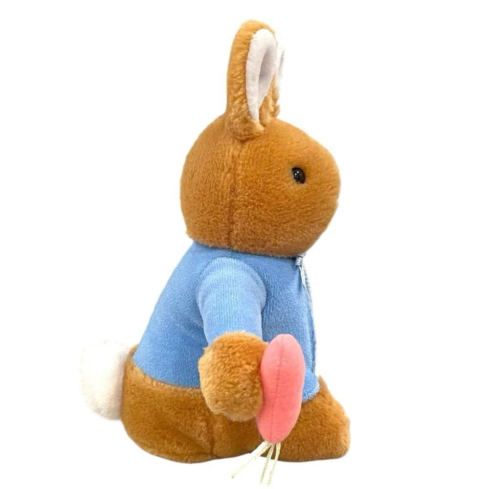 Eden Beatrix Potter Peter Rabbit Bunny with Carrot Plush Stuffed Animal 7